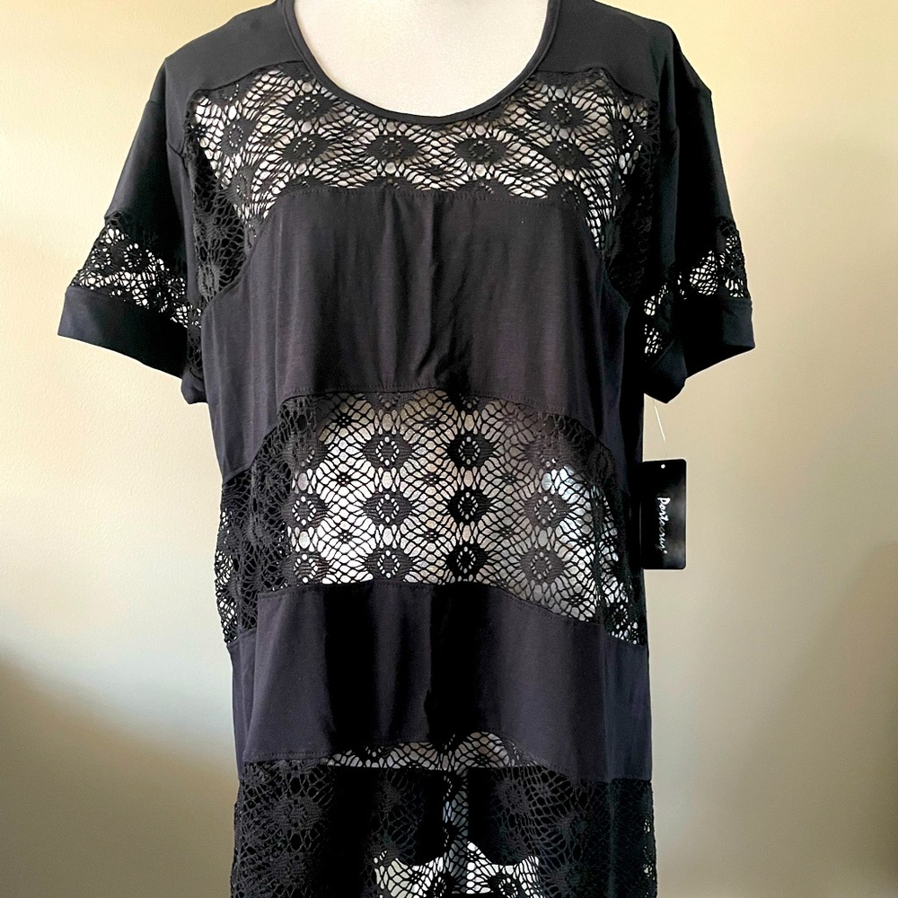 Portocruz Women’s black swim cover up